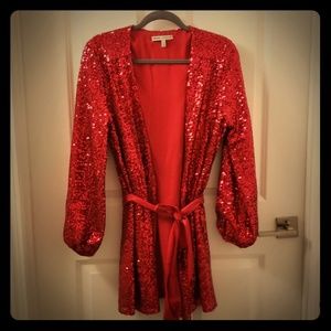 MOVING SALE!  Express x Olivia culpo sequin dress